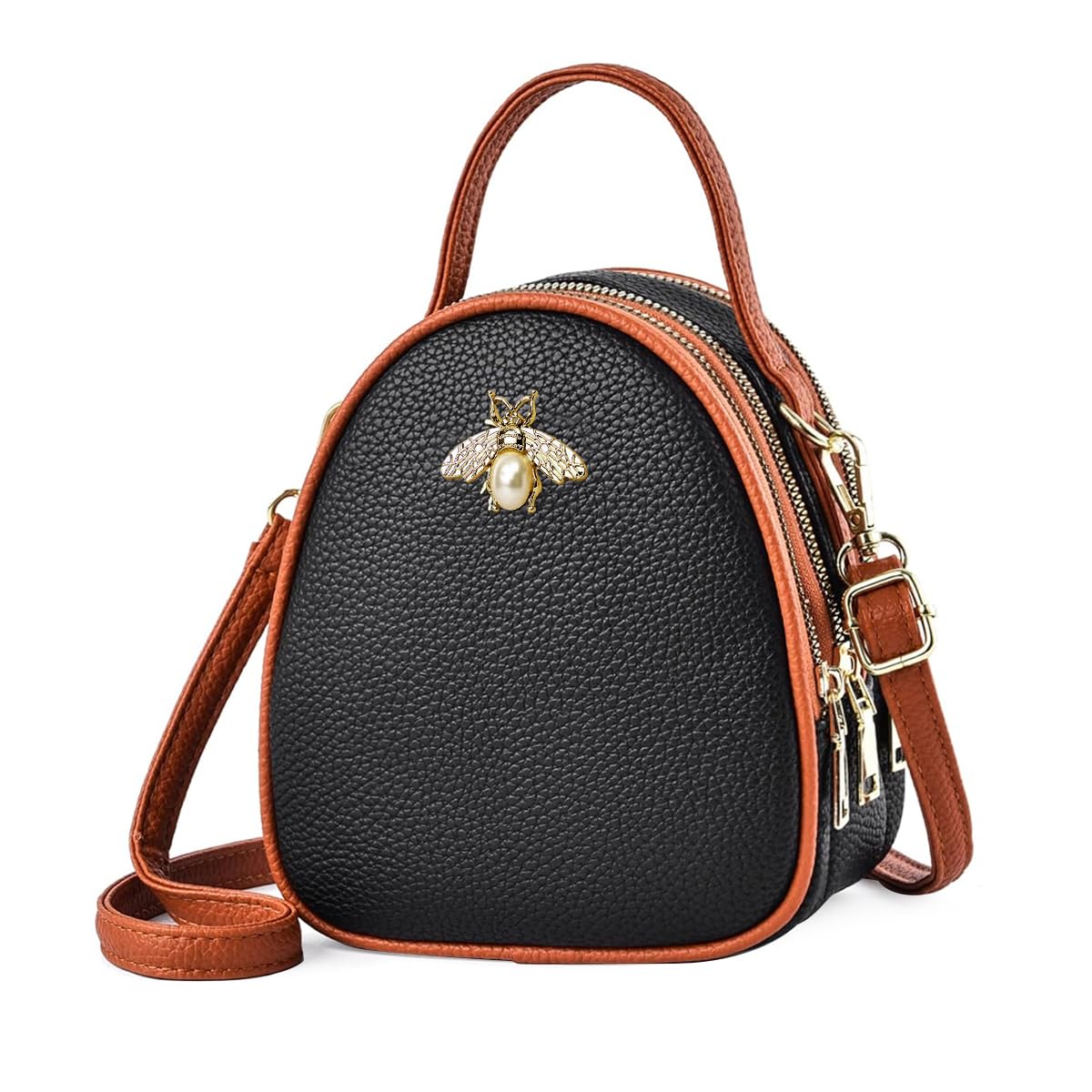 PALAY Women Sling Bag Fashion PU Daily Bag Small Crossbody Bag Shoulder Bag Hand Bag for Women Multi Layer Sling Bag with Detachable Shoulder Strap PALAY Women Sling Bag Fashion PU Daily Bag Small Crossbody Bag Shoulder Bag Hand Bag for Women Multi Layer Sling Bag with Detachable Shoulder Strap